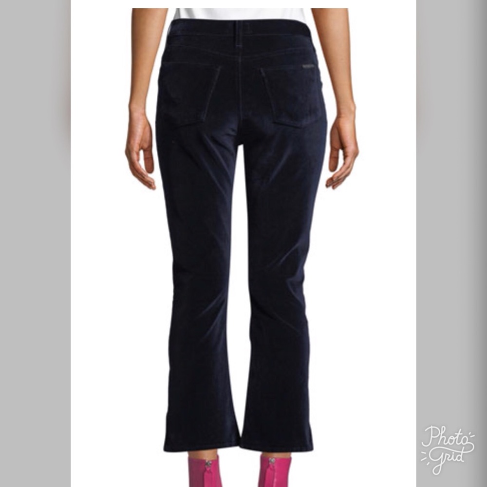 NEW Hudson Women’s Brix Velvet Cropped Pants - Picture 3 of 8